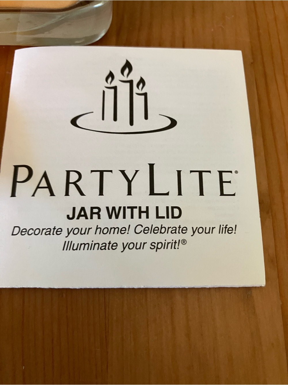 NEW Retired PartyLite Mango Tangerine Gift-Bow Jar Candle - Picture 9 of 13